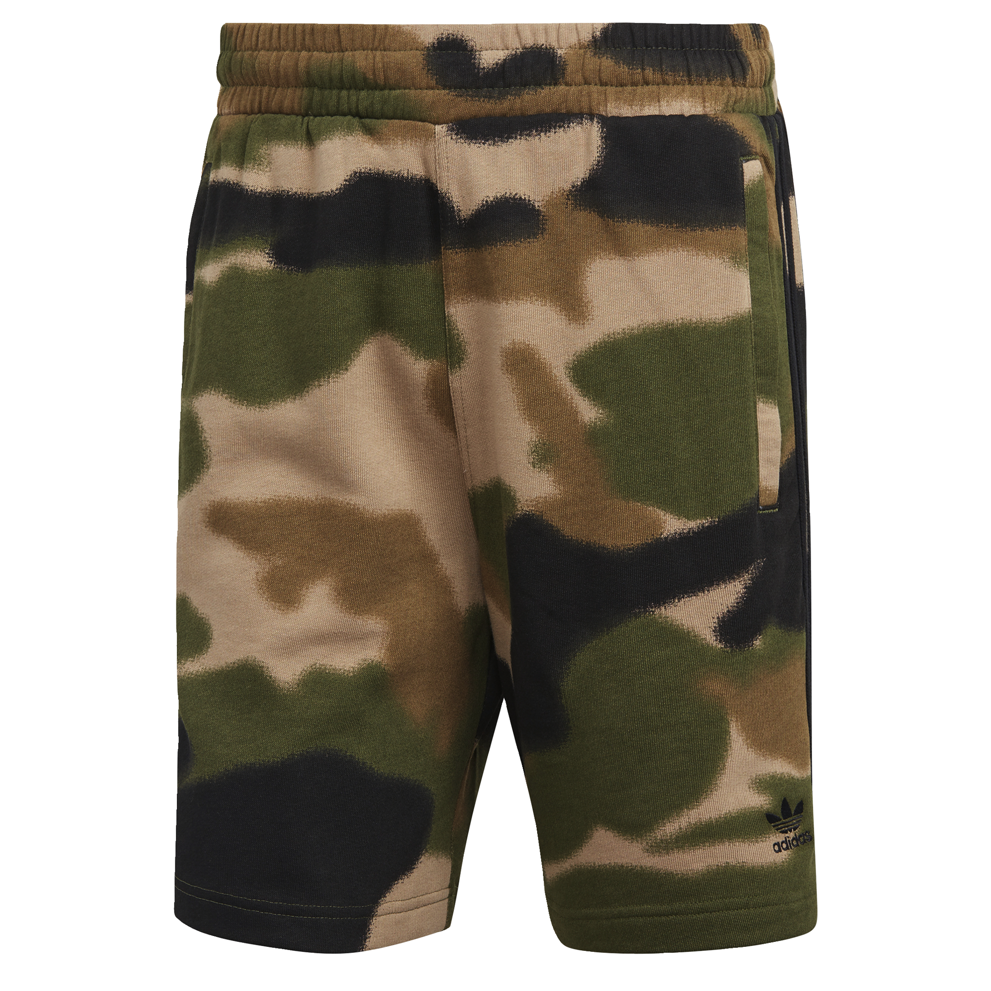 adidas Lifestyle Camo 3-Stripes Shorts Men Green GN1887